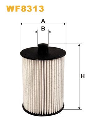 WIX FILTERS Polttoainesuodatin WF8313